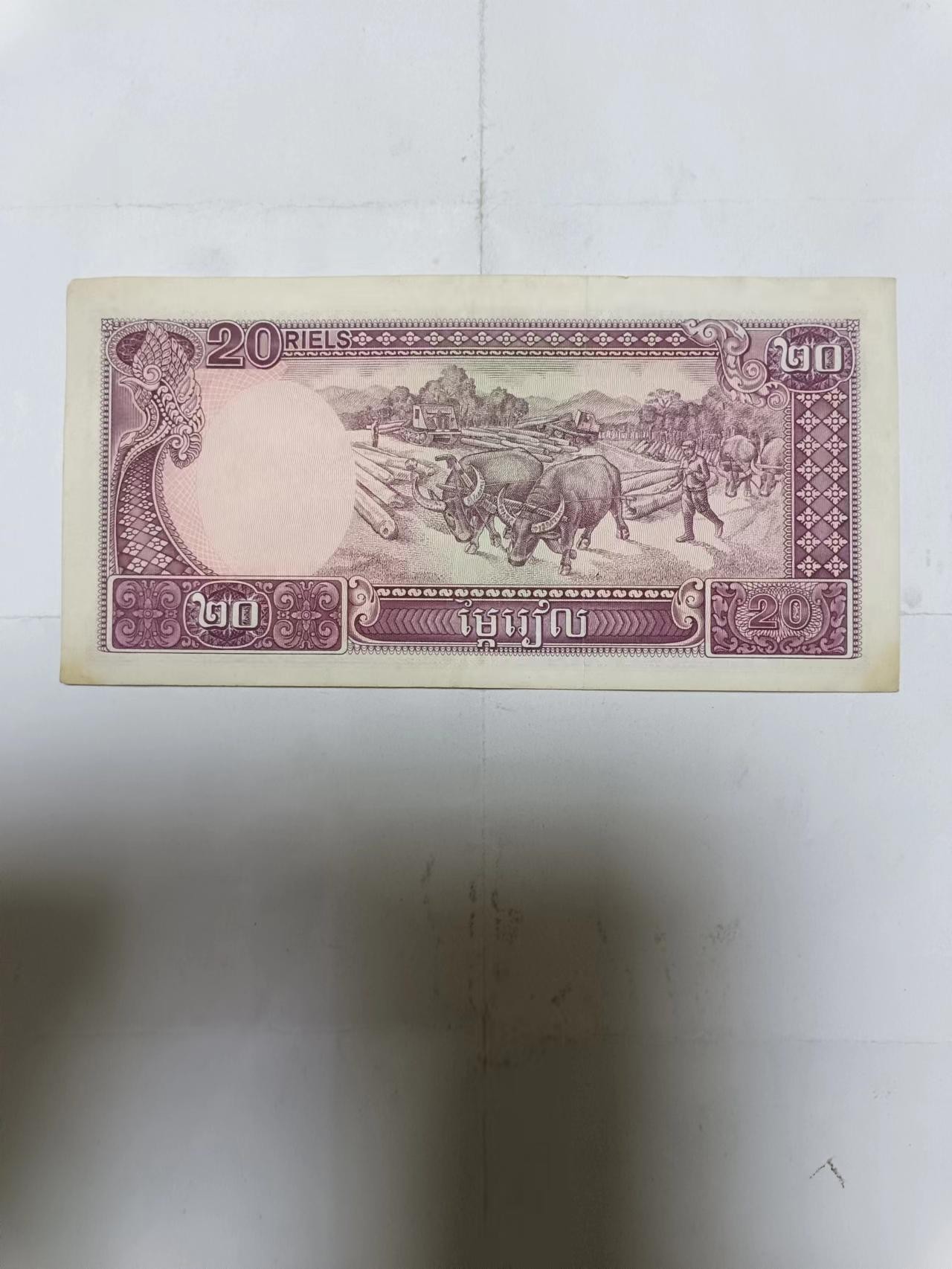 【20230930】非全新纸币第七十二场 柬埔寨1979年20瑞尔