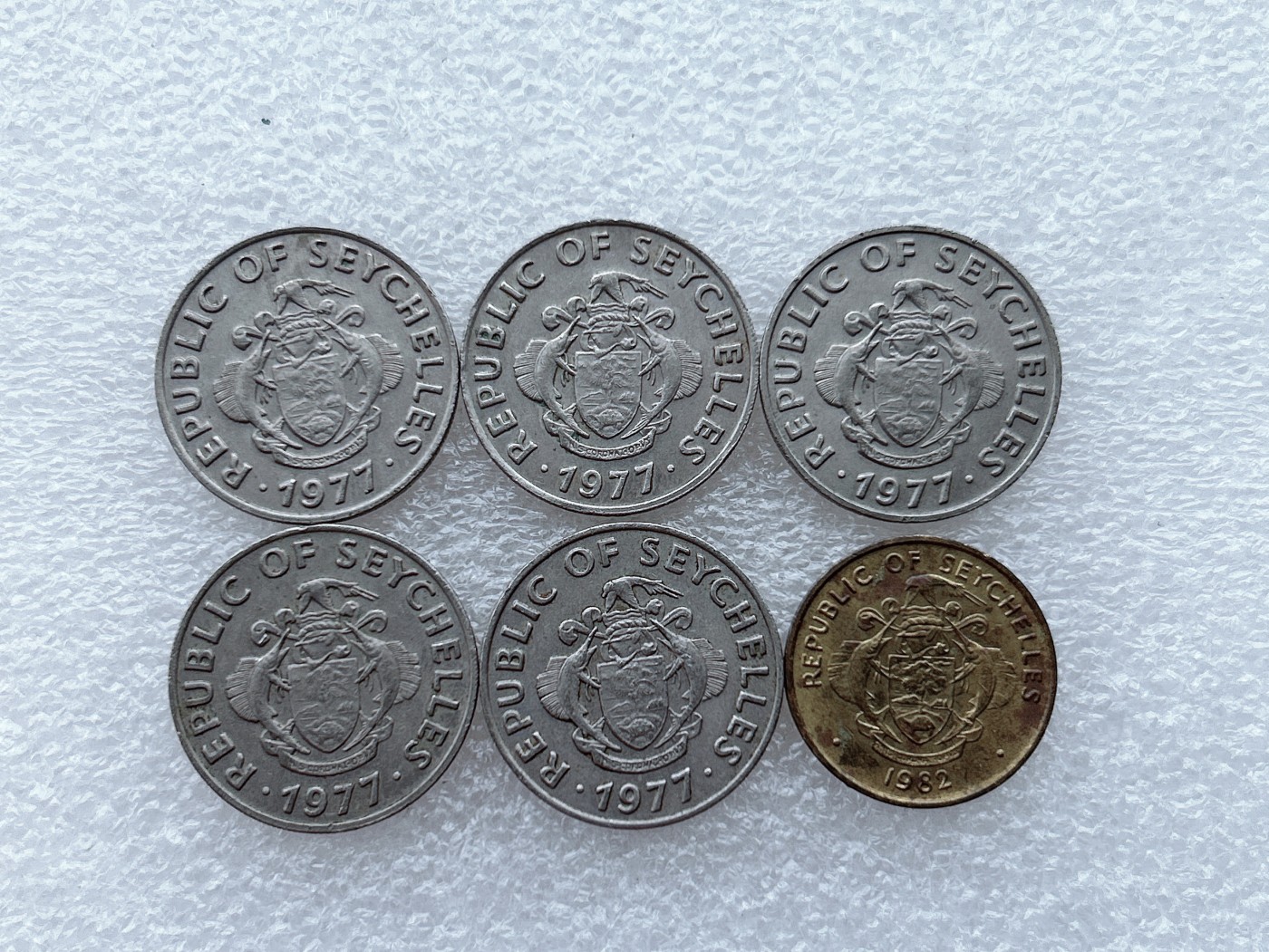 全场一元起拍 世界钱币散币场 第28期 塞舌尔