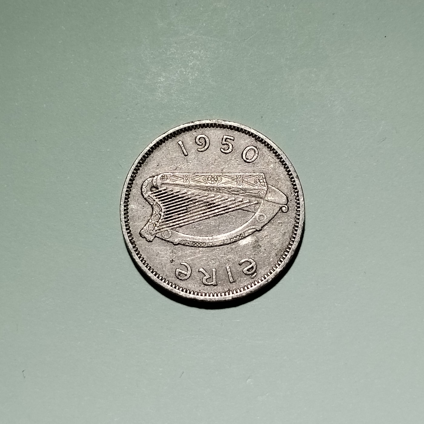 230927 爱尔兰6便士  狗  20.8㎜ 年份随机 流通品 动物硬币