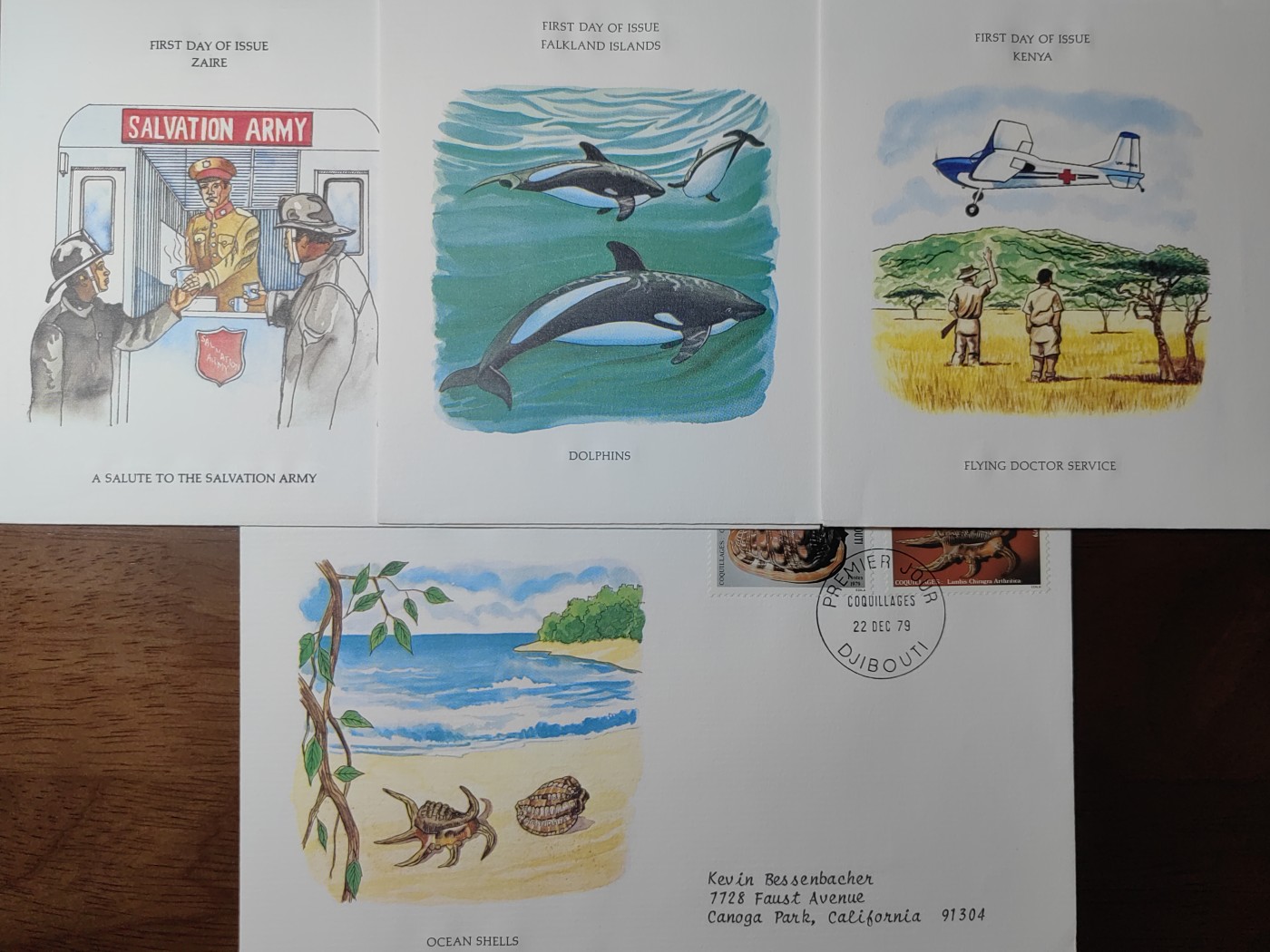 外国邮品精品专场（秒杀场）第①①场 多国纪念邮封共7件