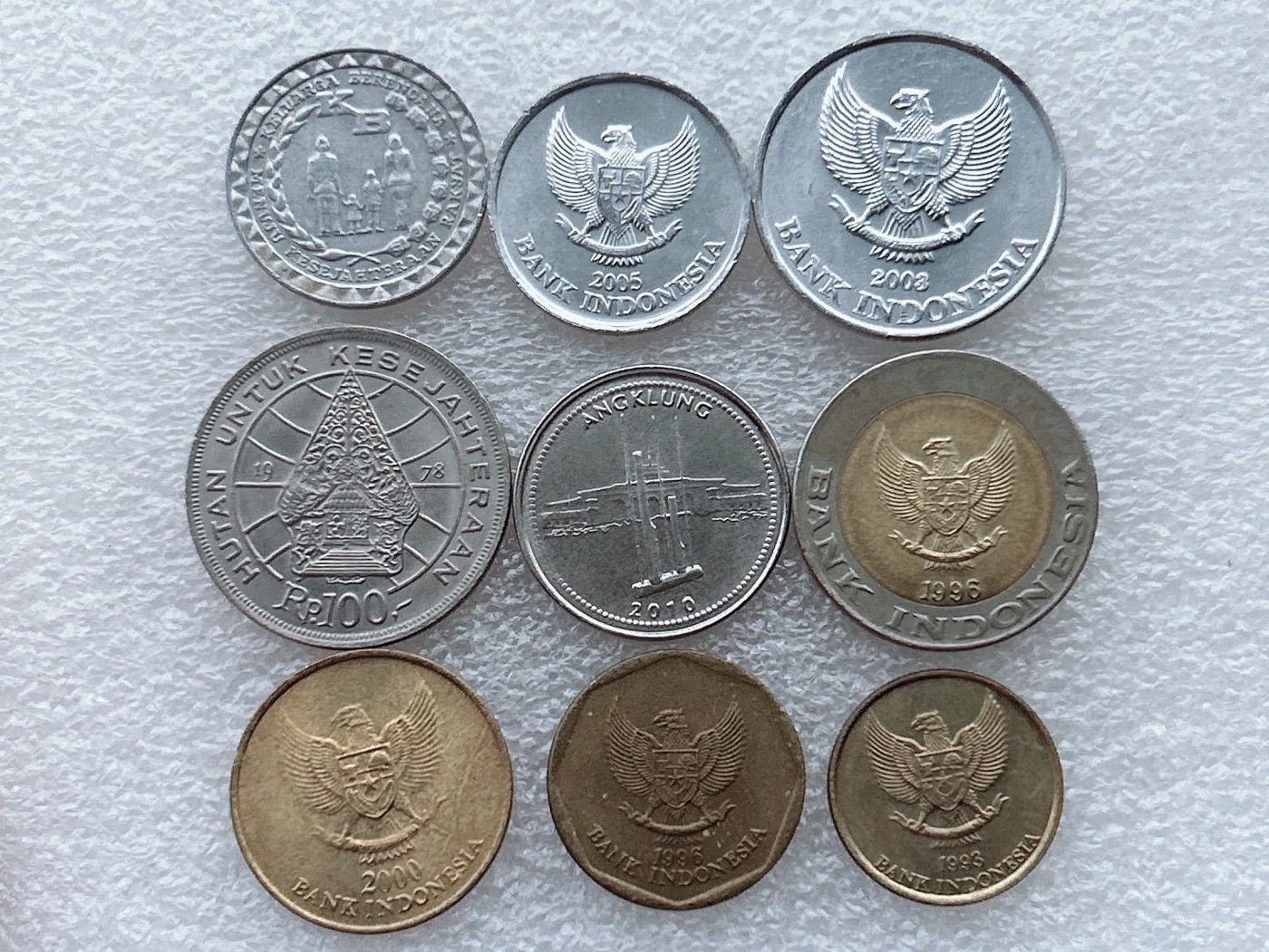 全场一元起拍 世界钱币散币场 第28期 印度尼西亚