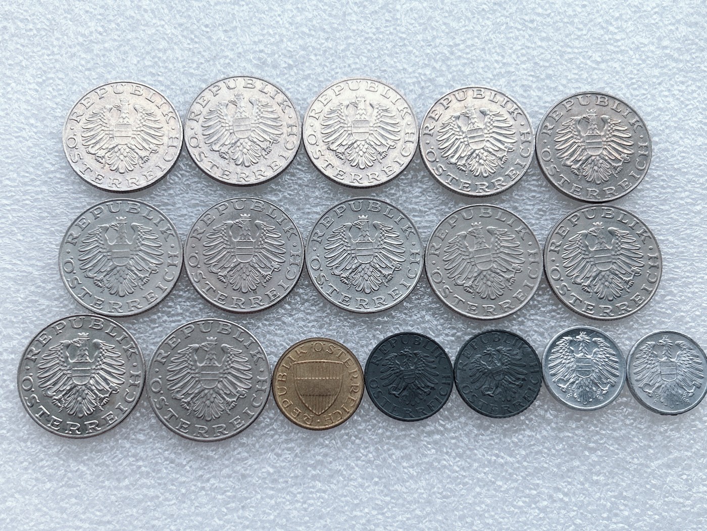 全场一元起拍 世界钱币散币场 第28期 奥地利