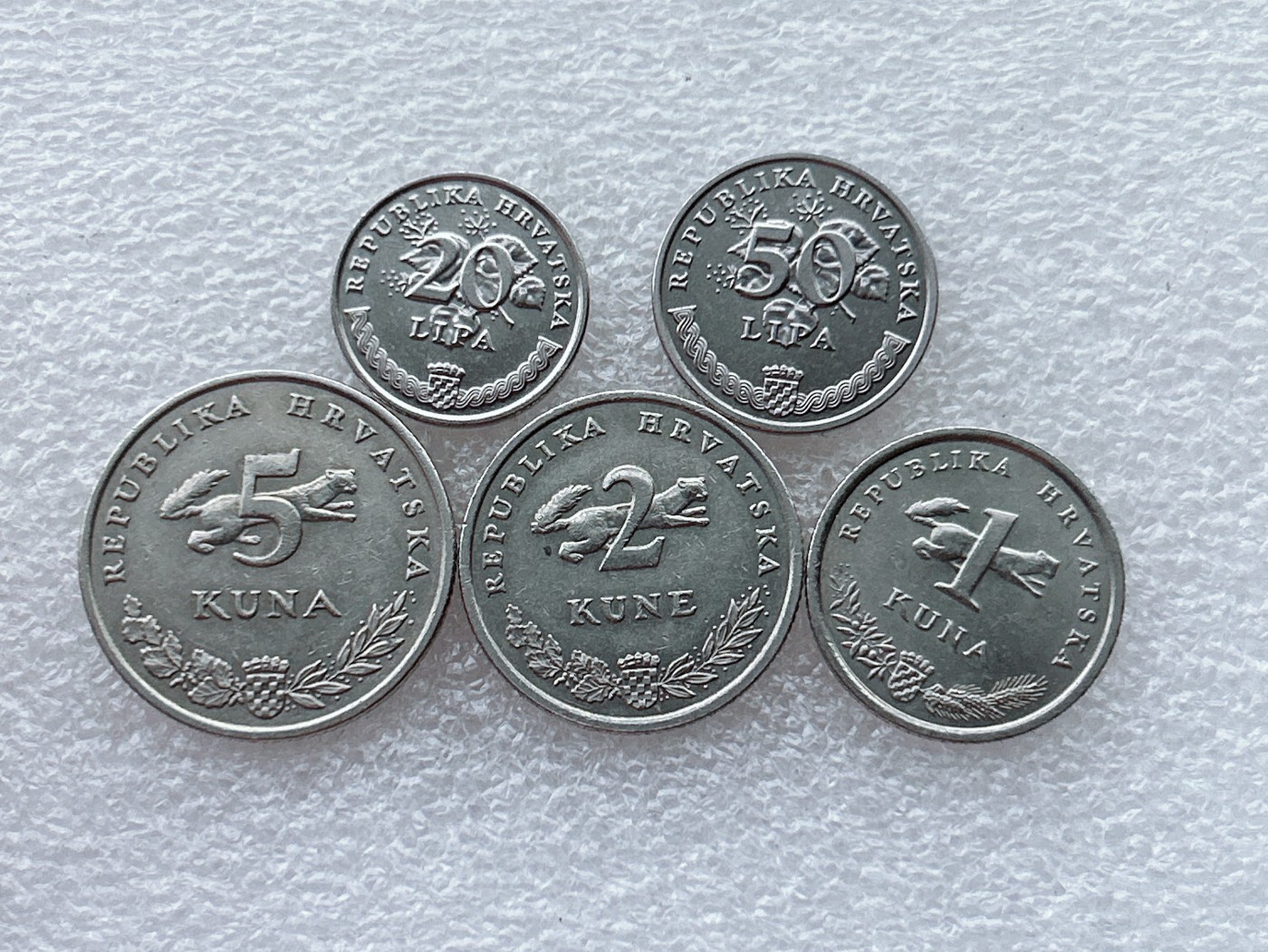 全场一元起拍 世界钱币散币场 第28期 克罗地亚