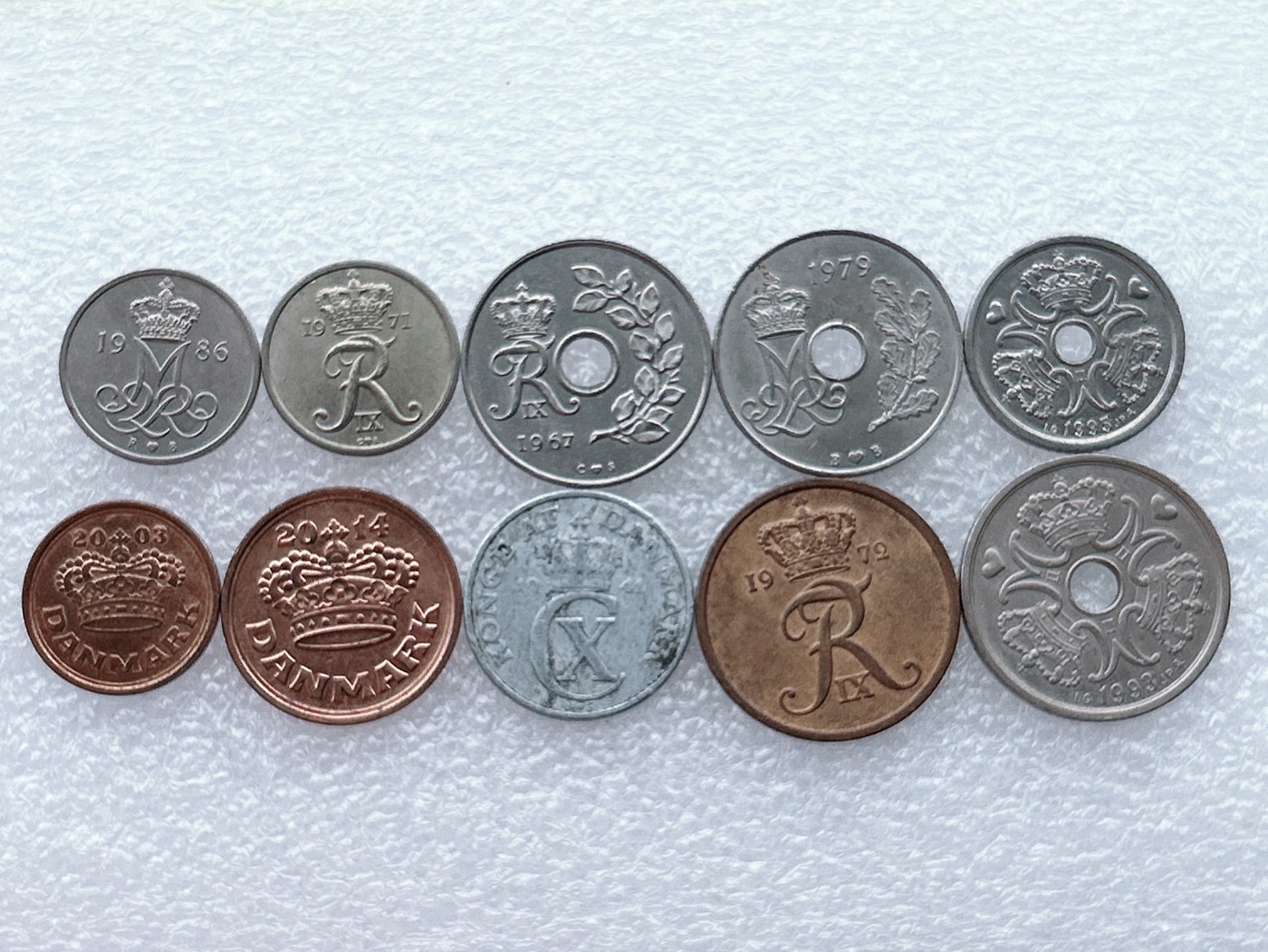 全场一元起拍 世界钱币散币场 第28期 丹麦