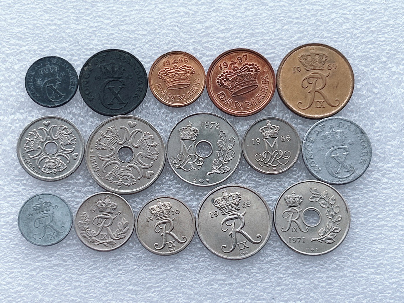 全场一元起拍 世界钱币散币场 第27期 丹麦