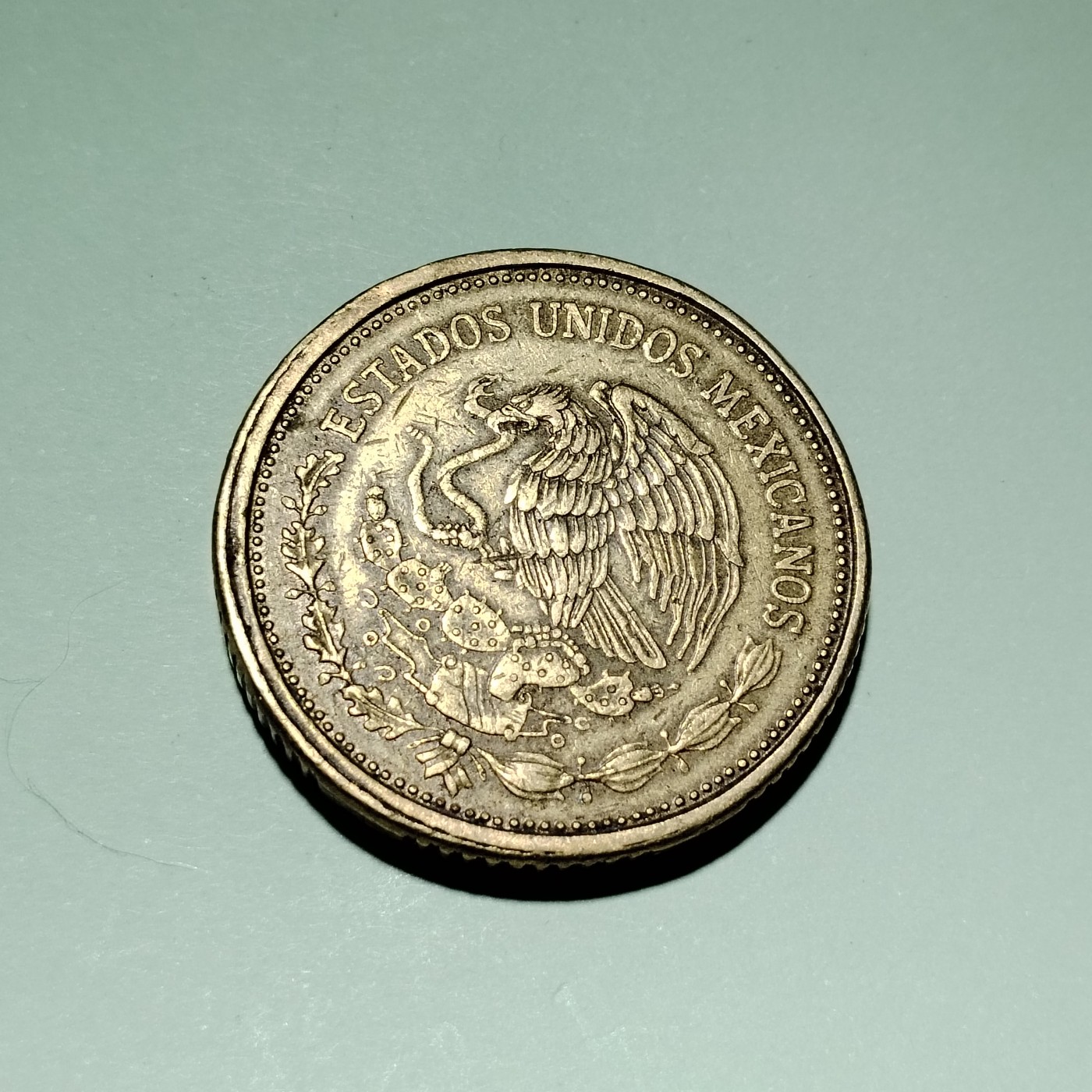 230927 墨西哥 人物币系列 100比索 直径27MM 铜合金