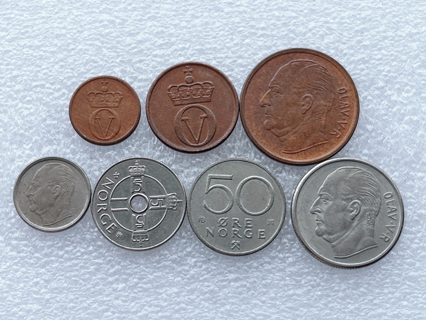 全场一元起拍 世界钱币散币场 第27期 挪威 动物