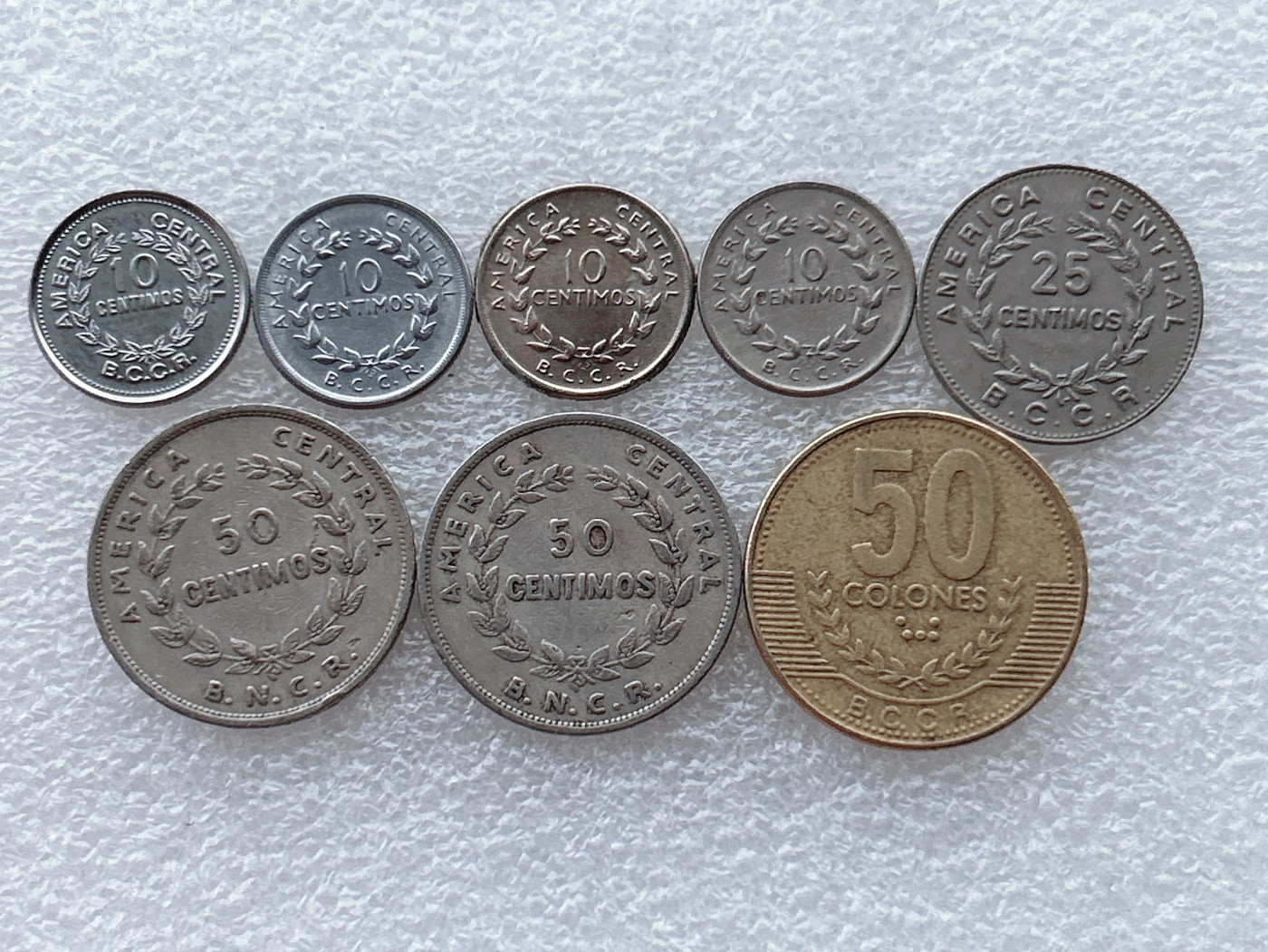 全场一元起拍 世界钱币散币场 第28期 哥斯达黎加