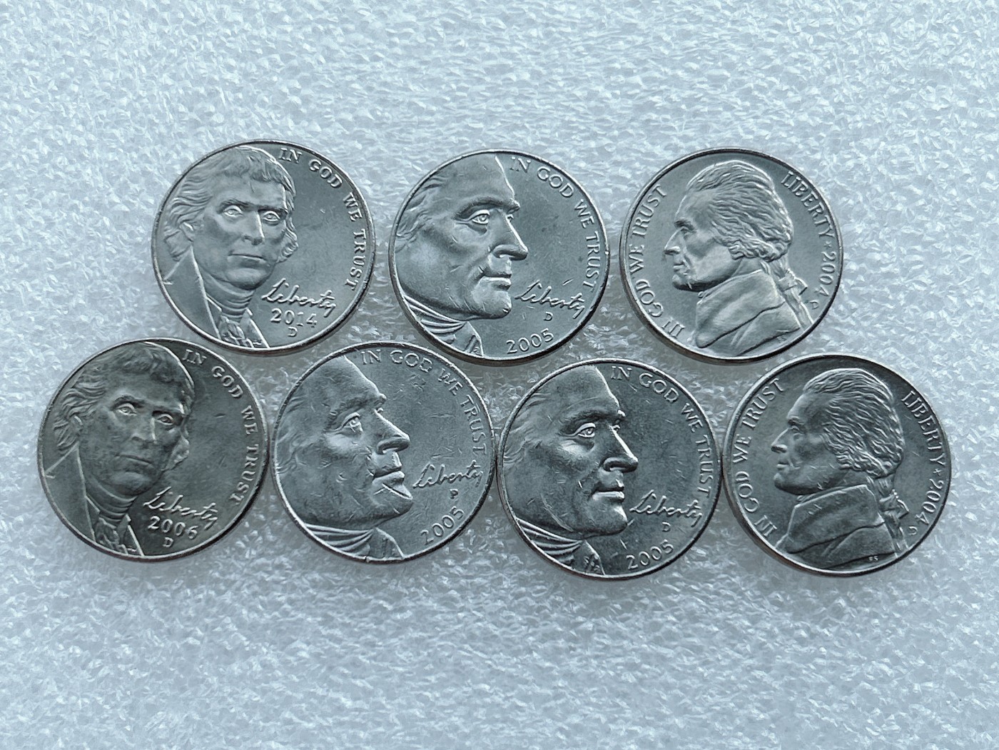 全场一元起拍 世界钱币散币场 第27期 美国5美分