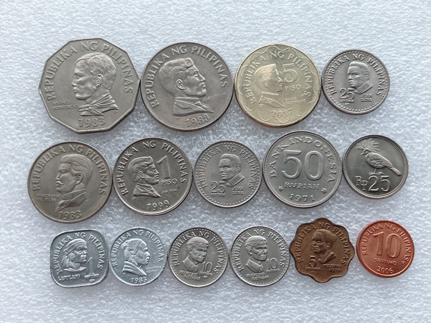 全场一元起拍 世界钱币散币场 第27期 菲律宾