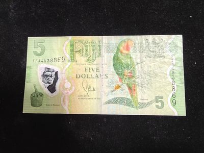 纸币 - 斐济5元