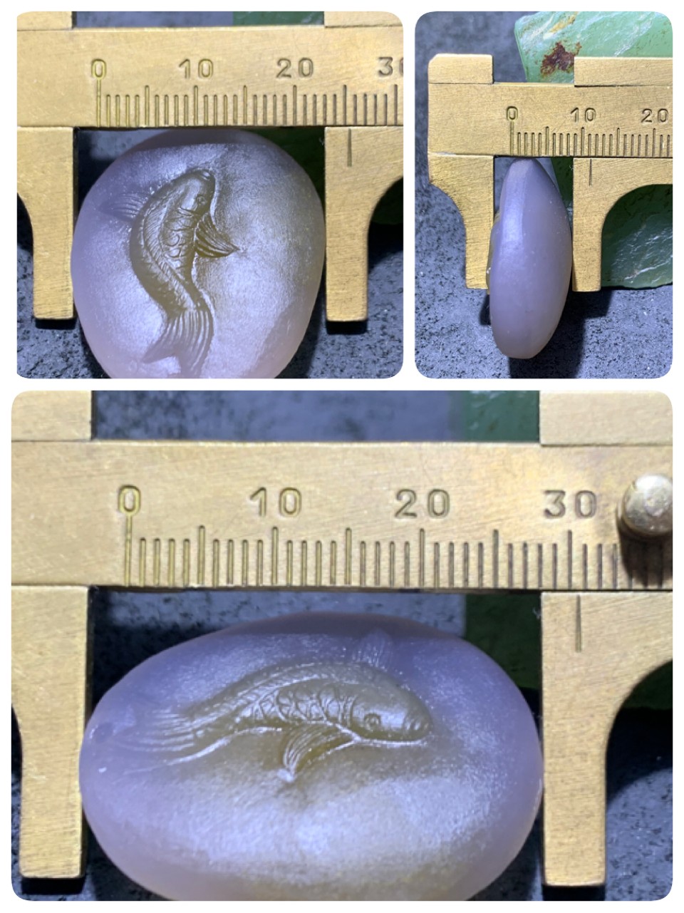 精美亚光高润度糖心冻料蒙料战国红玛瑙手工俏色巧雕刻鲤鱼吊坠一个，