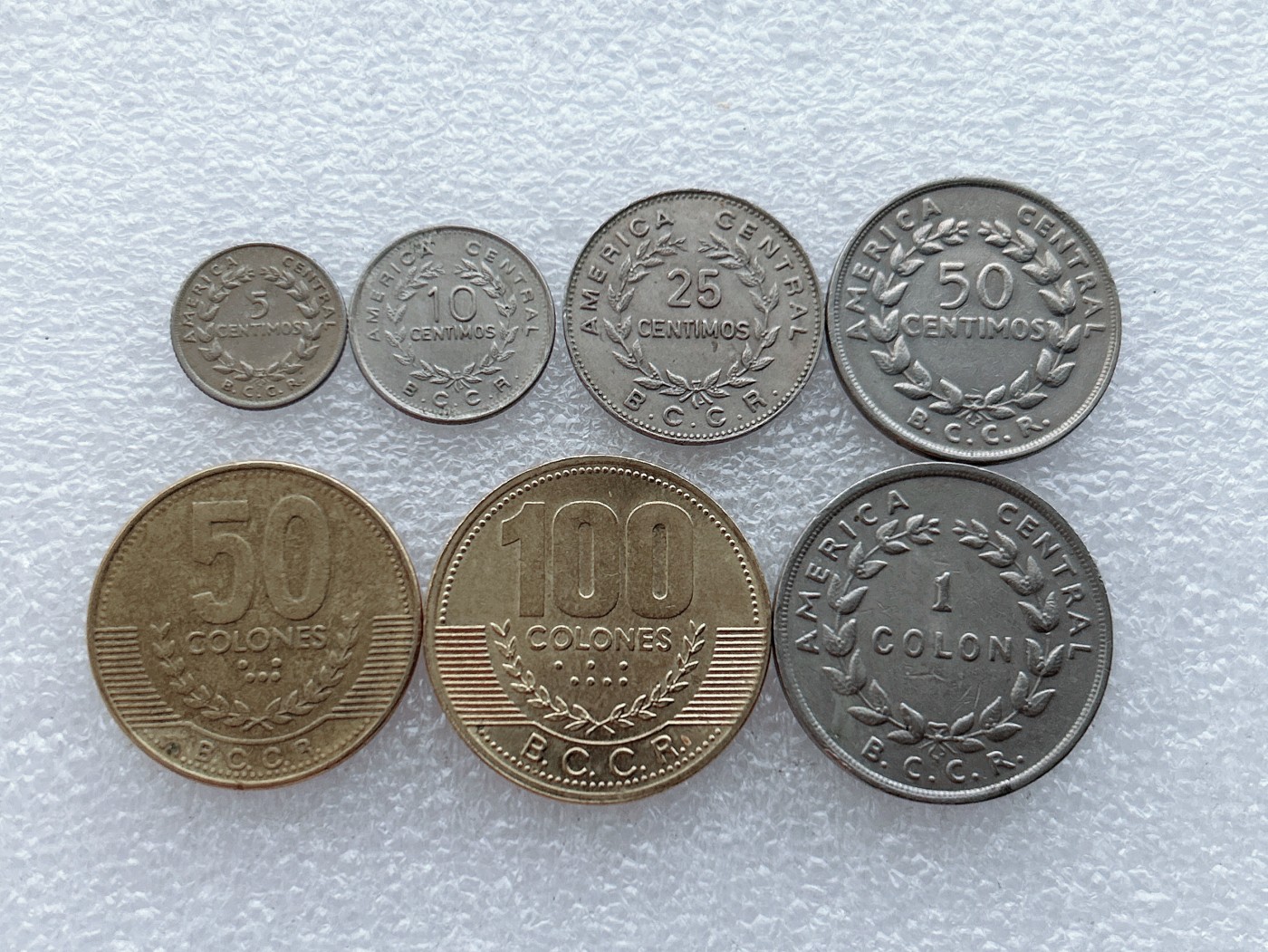 全场一元起拍 世界钱币散币场 第27期 哥斯达黎加