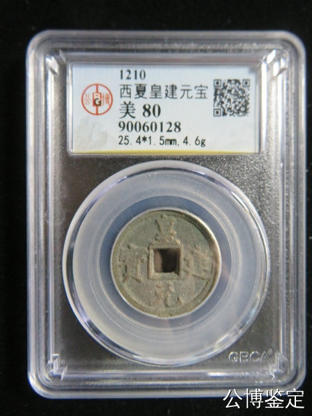 231001盒子币专场 西夏皇建元宝