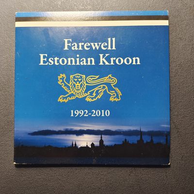 0起1加-纯粹捡漏拍-242双节炸场包邮连拍第六场流淌着奶和蜜的土地 - 爱沙尼亚2010年永别克朗主题官方套币