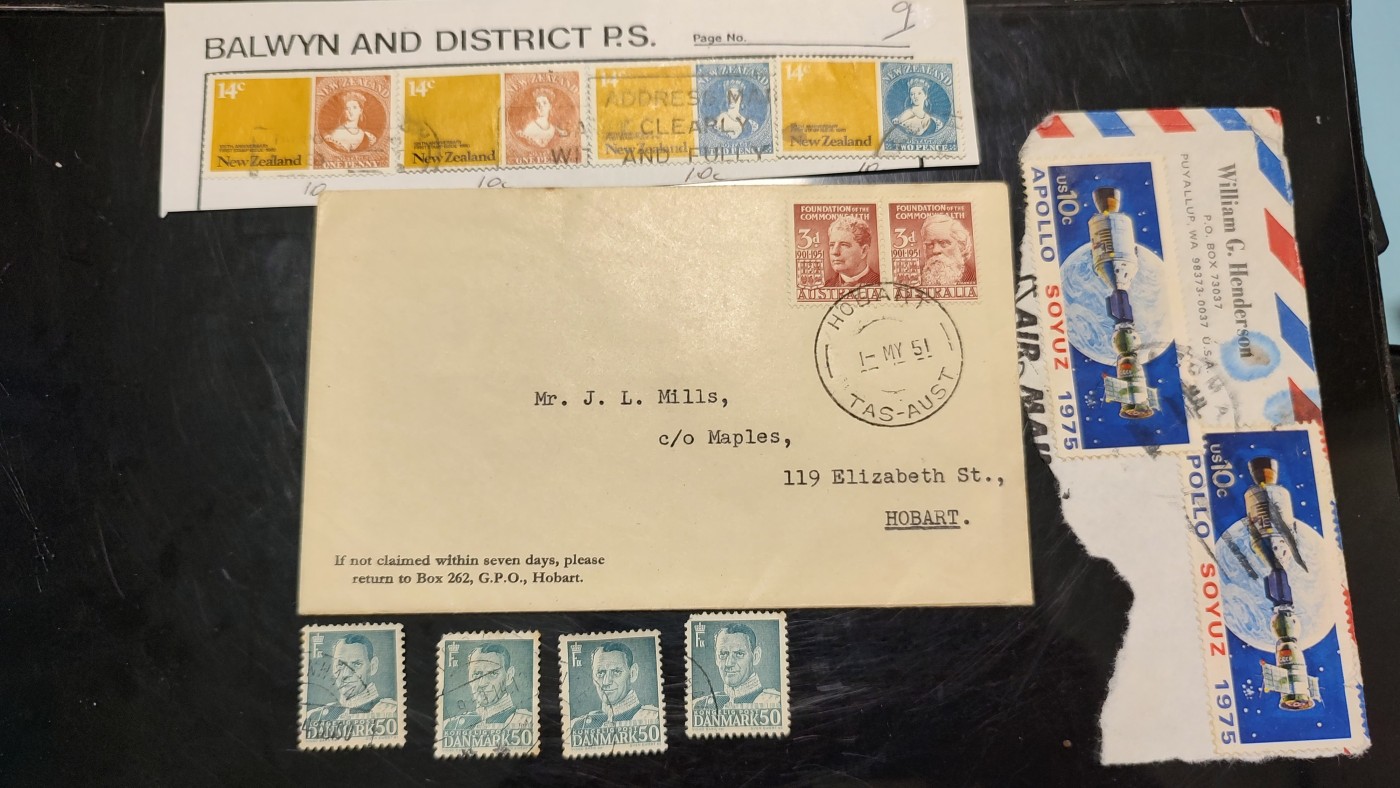 一月邮币社第四期拍卖国际邮票专场 澳大利亚老实寄封等