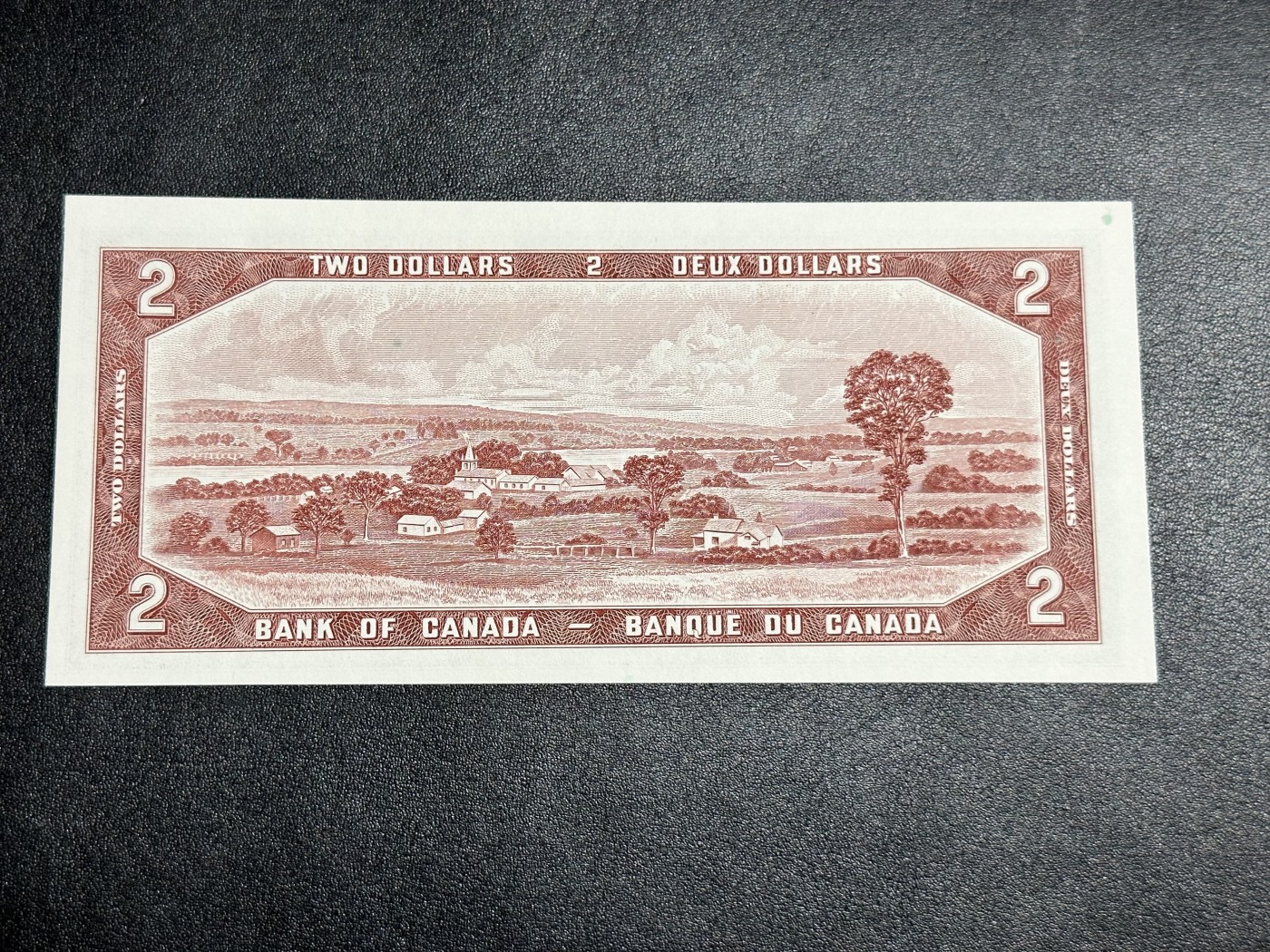 《外钞收藏家》第三百零二期（连拍第一场） 1954年加拿大2元 全新UNC 无47