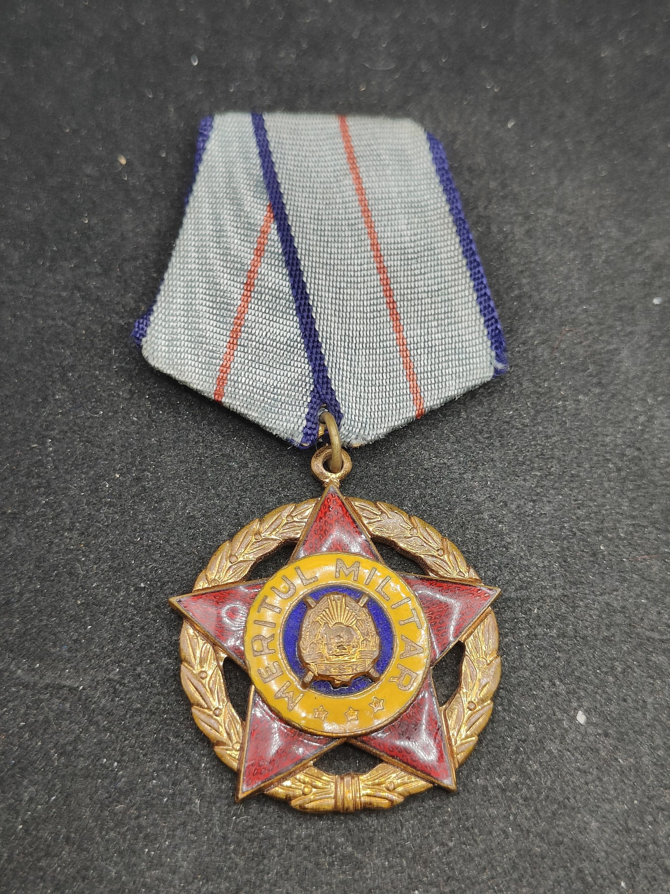 全场0元起拍 第96期 咸鱼国勋章拍卖专场 10月4日（周三）下午6：00开始 罗马尼亚金级军事功绩勋章