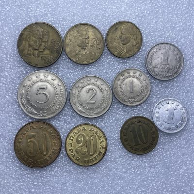 【铜匠收藏】第『55』散币场 批发《接受代拍 代送NGC评级》 - 南斯拉夫 11枚  硬币 