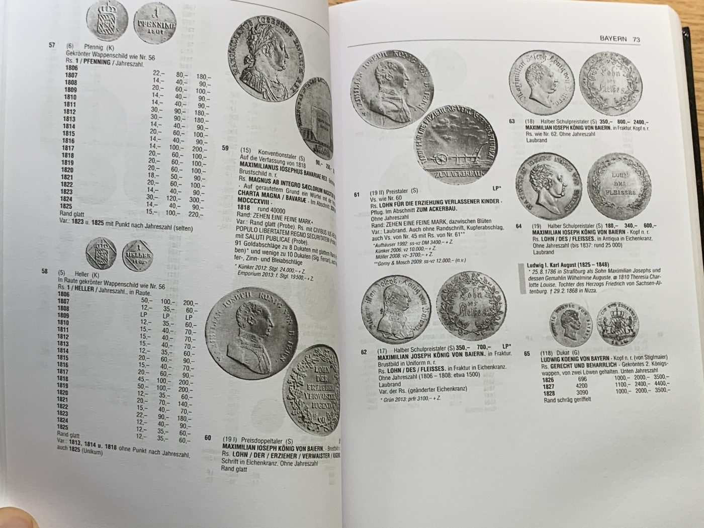 欢迎参加《竞宝斋》为国而庆 老张自藏专场 ，定制纪念章相赠 非原版 德国 1800后钱币目录 674页 1.05公斤 精装 多本随机发