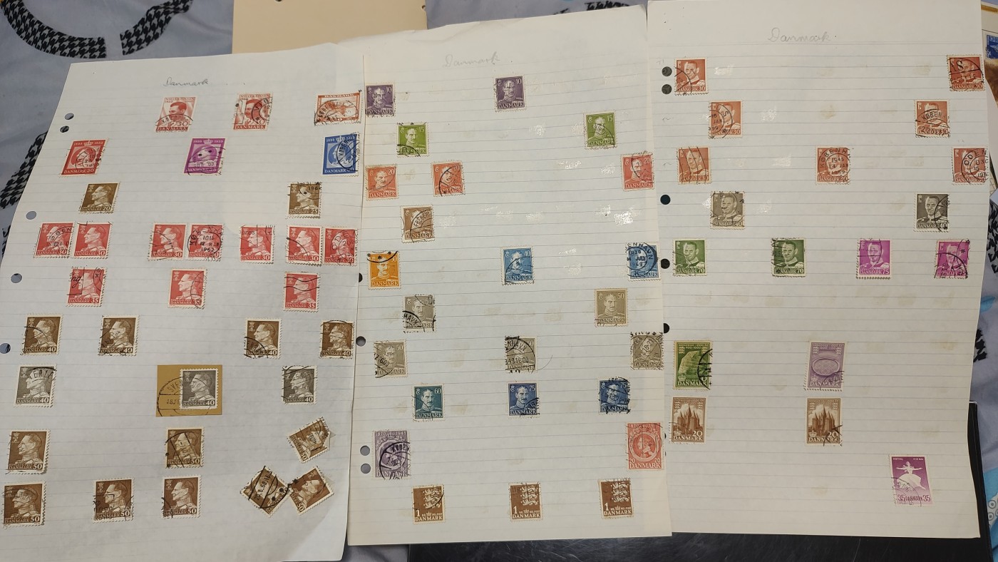 一月邮币社第四期拍卖国际邮票专场 老丹麦信销220多枚