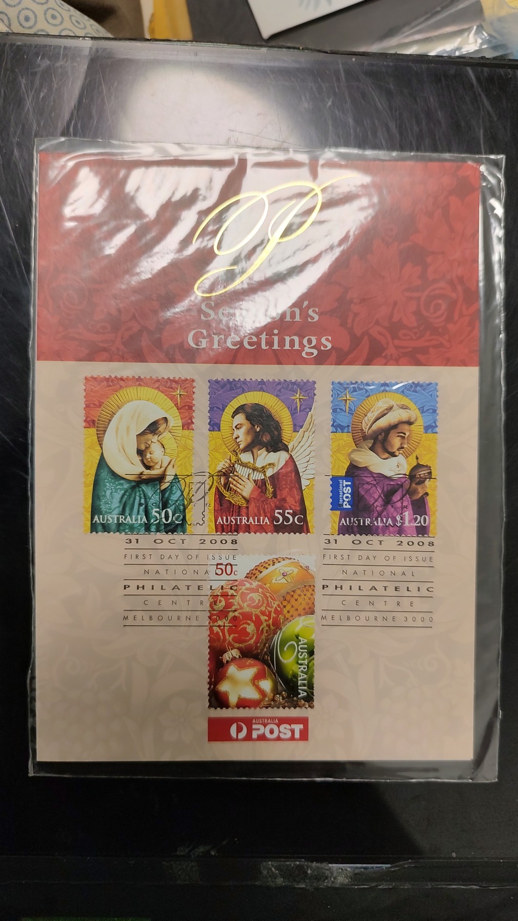 一月邮币社第四期拍卖国际邮票专场 2008年澳大利亚套票首日卡