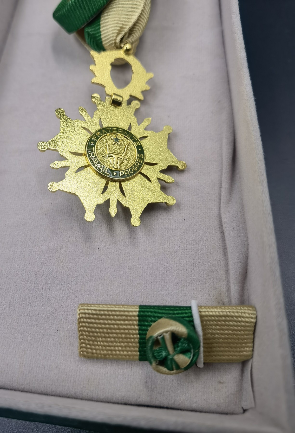 全场0起 大陆勋赏俱乐部第六期拍卖 尼日尔共和国军官级功勋勋章