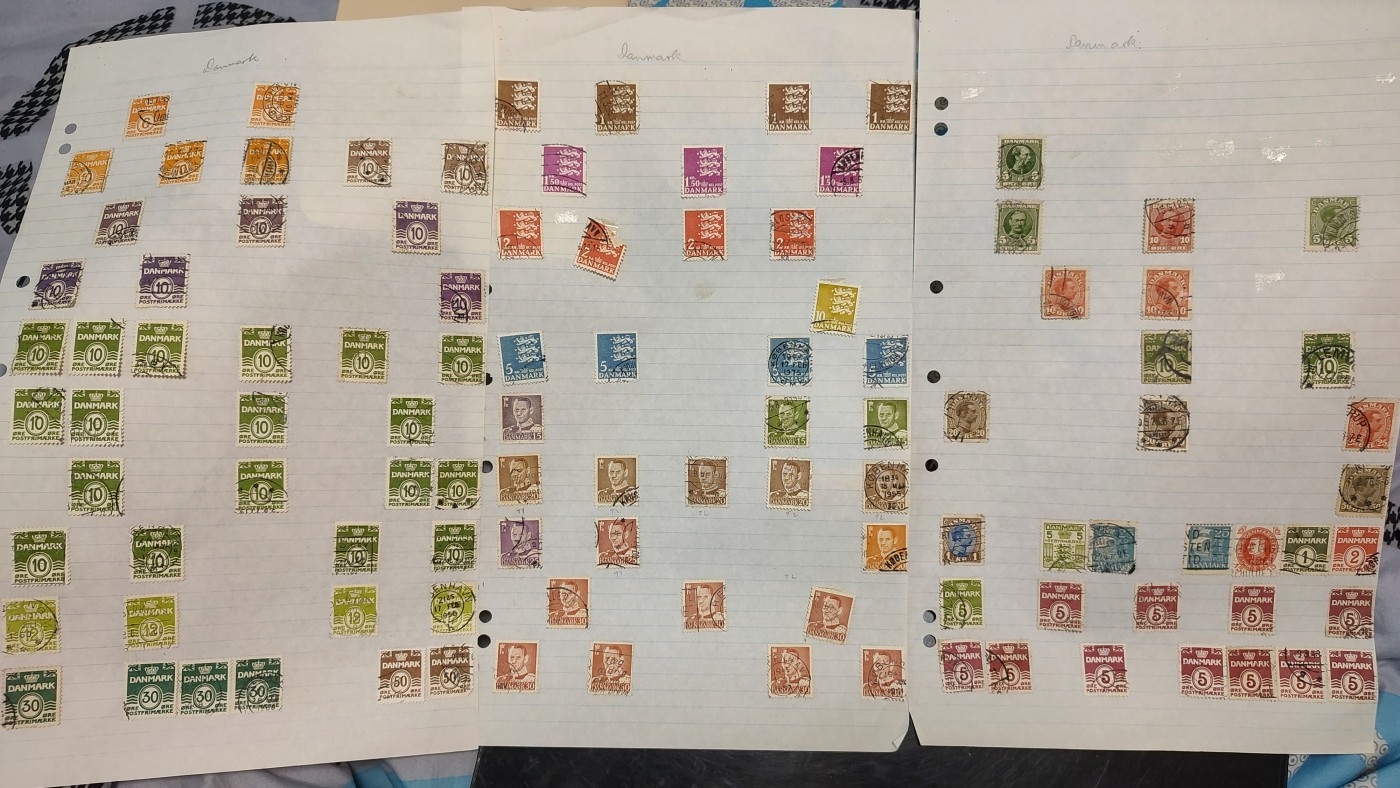 一月邮币社第四期拍卖国际邮票专场 老丹麦信销220多枚