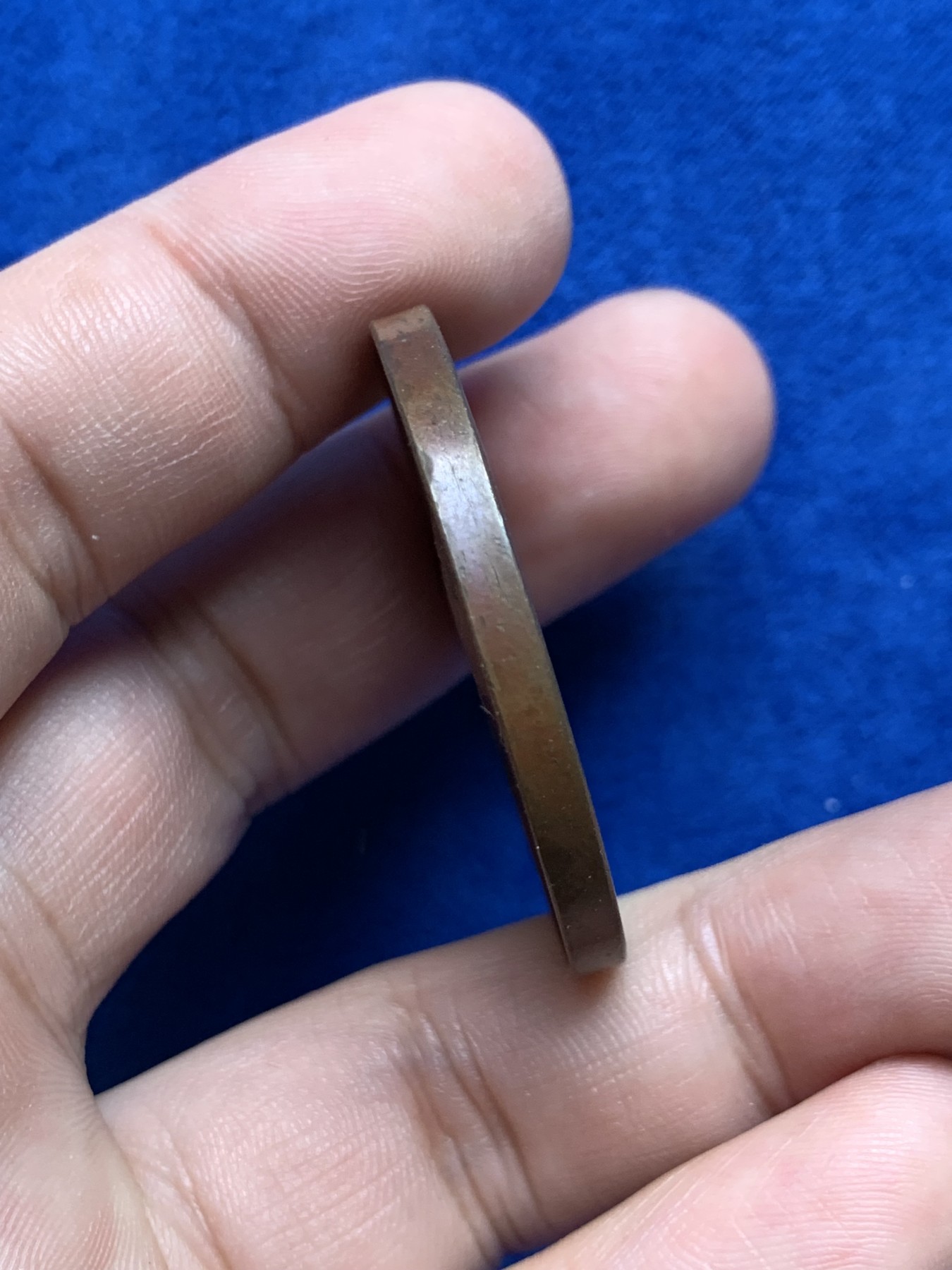 欢迎参加《竞宝斋》为国而庆 老张自藏专场 ，定制纪念章相赠 德国 1883 勃兰登堡-普鲁士 威廉一世 纪念 医院骑士团团长铜章 PL底板26克39.1mm  唯一能查到的记录155美元成交