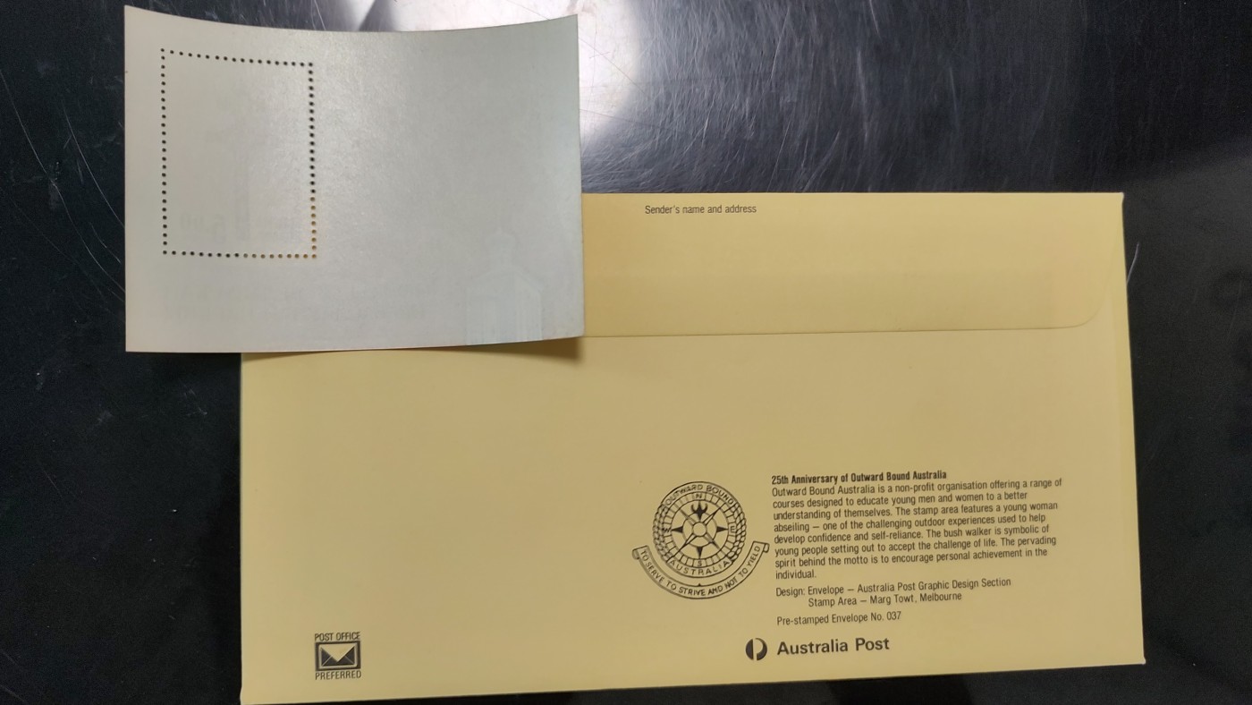 一月邮币社第四期拍卖国际邮票专场 澳大利亚新邮资封和新票