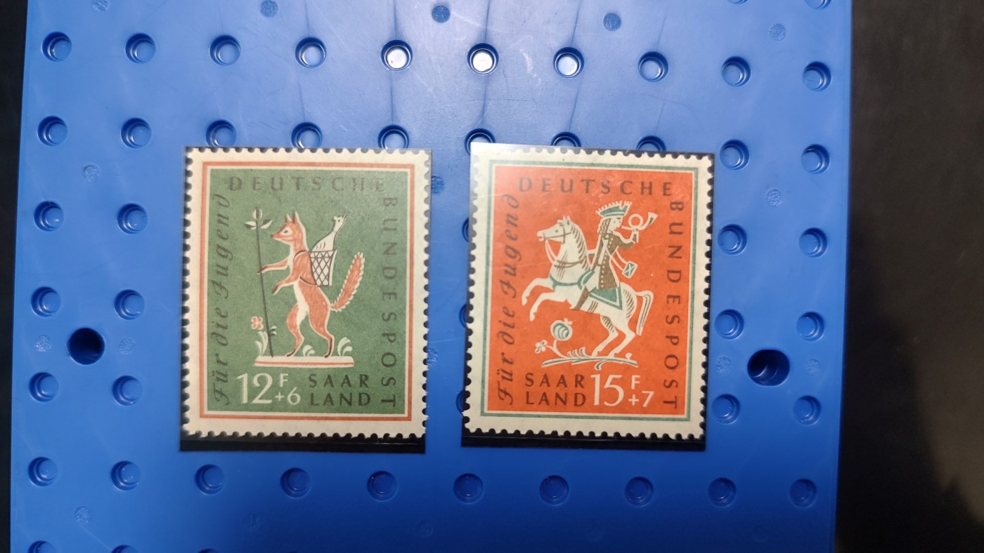 一月邮币社第四期拍卖国际邮票专场 德国狐狸邮差一套