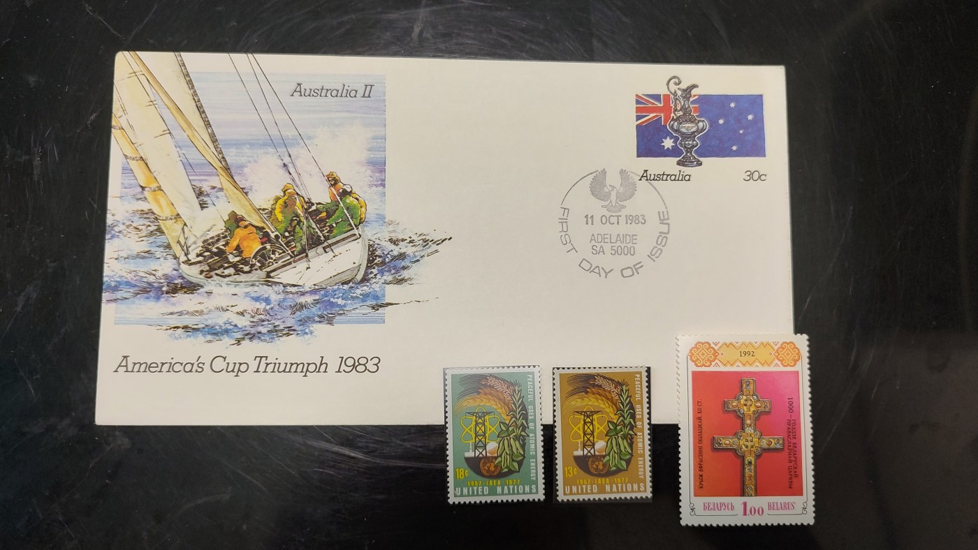 一月邮币社第四期拍卖国际邮票专场 澳大利亚航海首日封和新票等