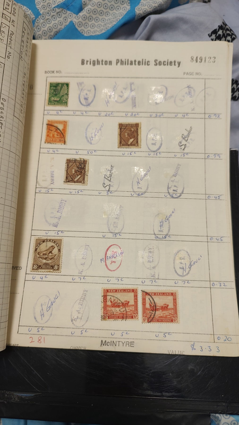 一月邮币社第四期拍卖国际邮票专场 外国收藏澳洲老信销一批