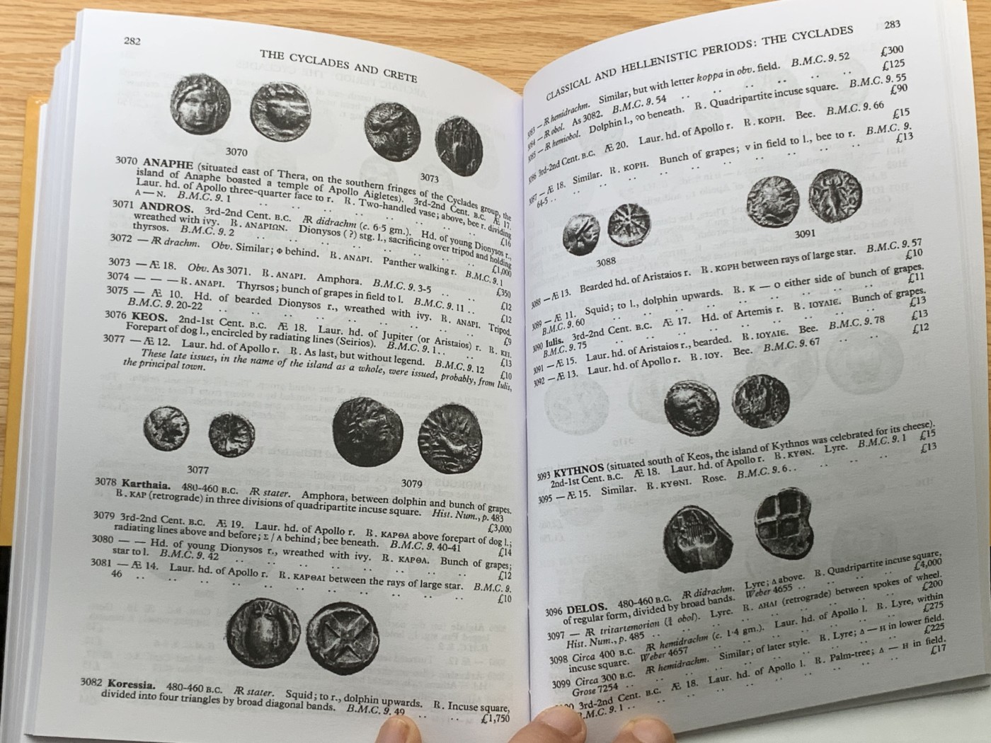 欢迎参加《竞宝斋》为国而庆 老张自藏专场 ，定制纪念章相赠 非原版 古希腊钱币目录 315页 0.6公斤 精装 多本随机发