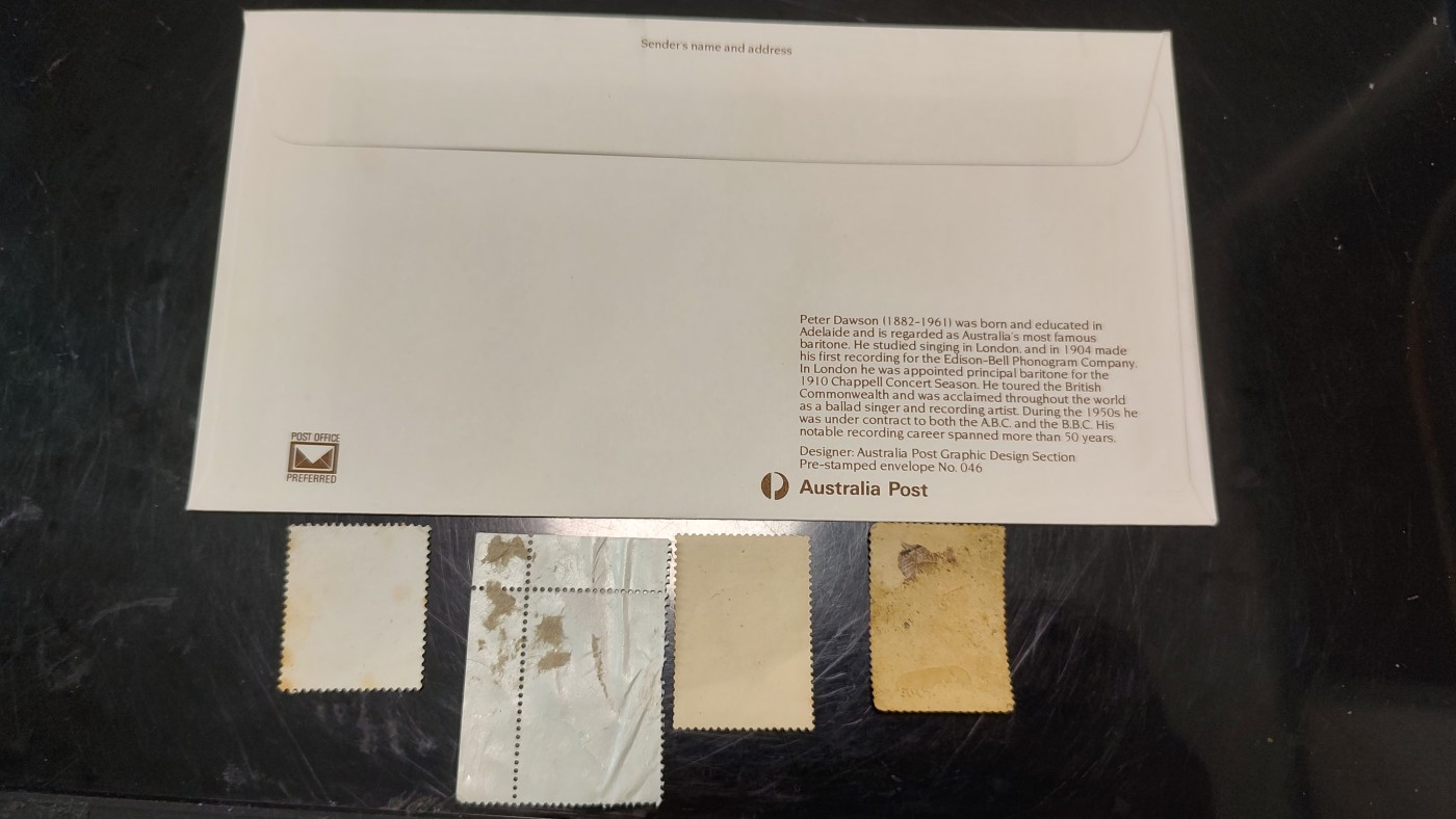 一月邮币社第四期拍卖国际邮票专场 1982年澳大利亚音乐首日封和未盖销票一些