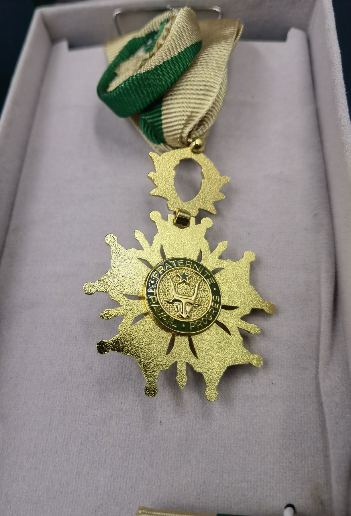 全场0起 大陆勋赏俱乐部第六期拍卖 尼日尔共和国军官级功勋勋章