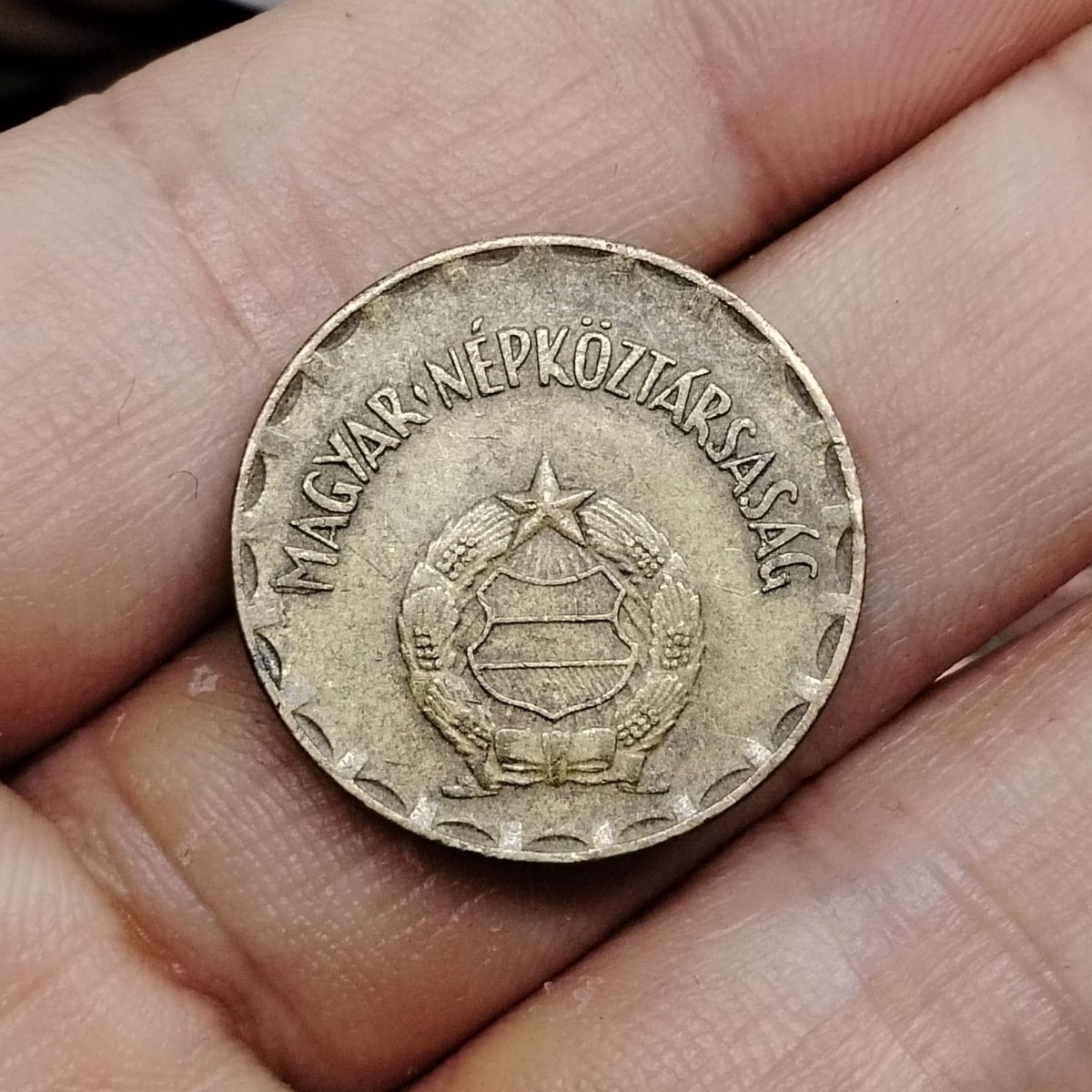 231003专场 匈牙利2福林铜币 22.5mm 欧洲外国硬币钱币收藏外币1027