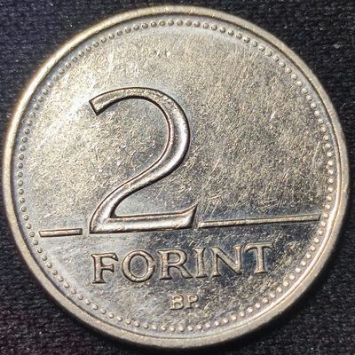20240704 保真外币 匈牙利硬币1、2福林一组2枚,年份随机发