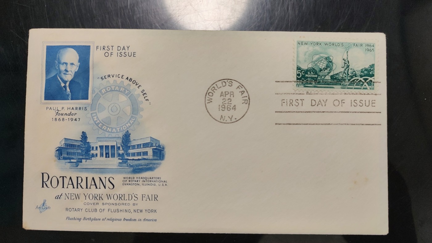 一月邮币社第四期拍卖国际邮票专场 1964年美国雕版首日封