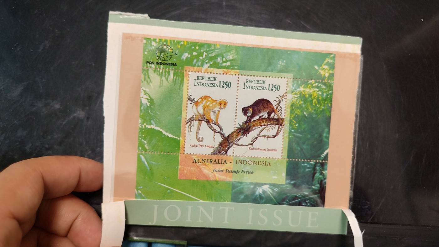 一月邮币社第四期拍卖国际邮票专场 澳大利亚和印尼小全张