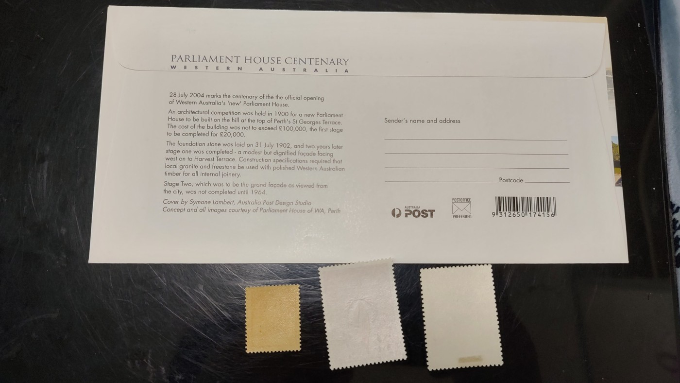 一月邮币社第四期拍卖国际邮票专场 2004年澳大利亚建筑首日封和新票等