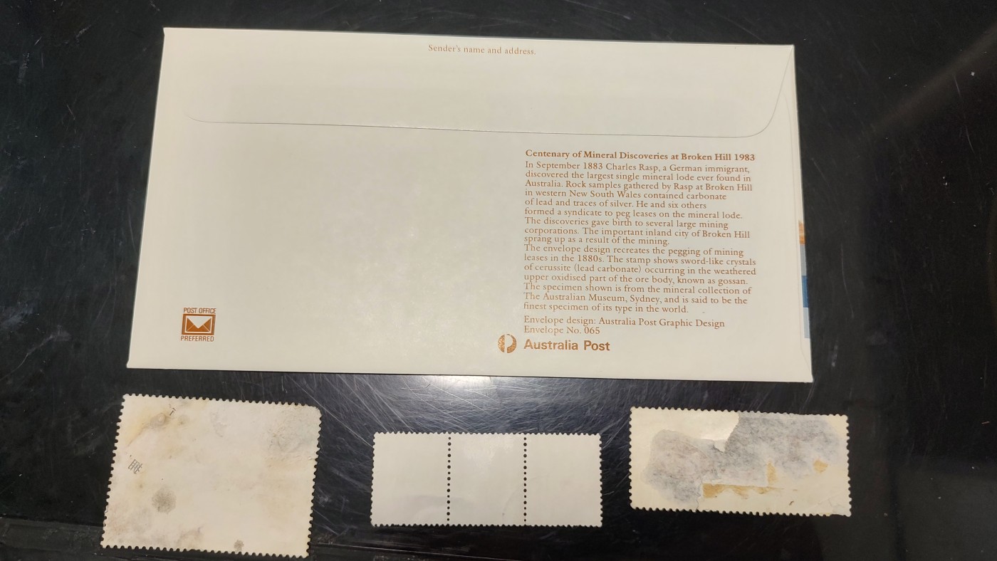 一月邮币社第四期拍卖国际邮票专场 澳洲83年钉木桩首日封和信销票等