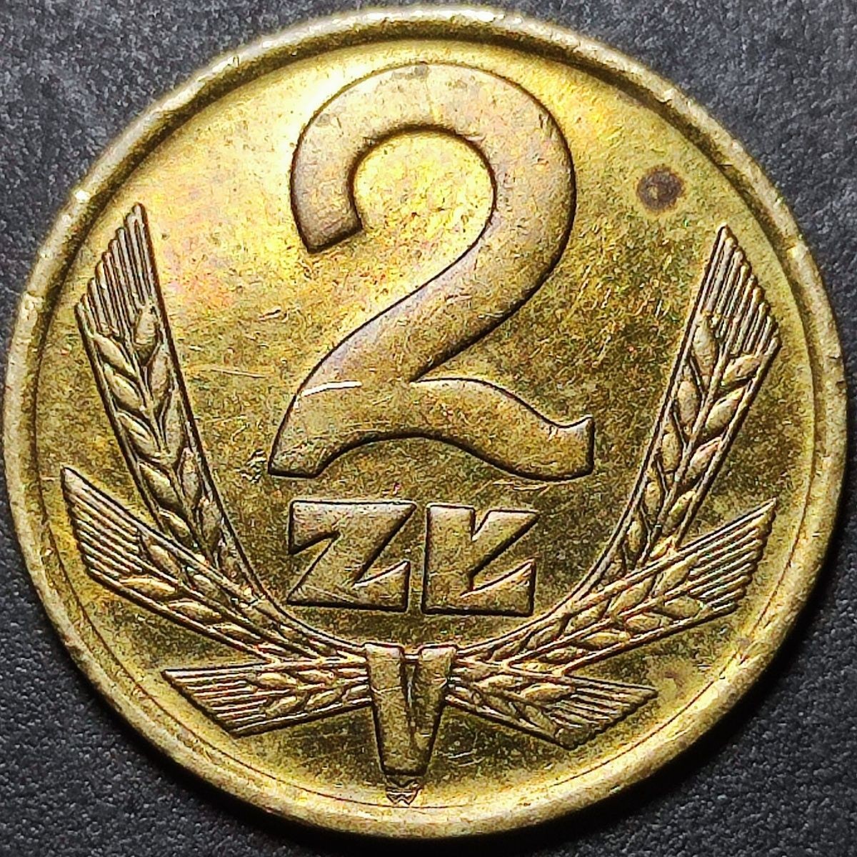 231003专场 波兰2兹罗铜币 21mm 欧洲外国硬币钱币外币收藏真币货币82104