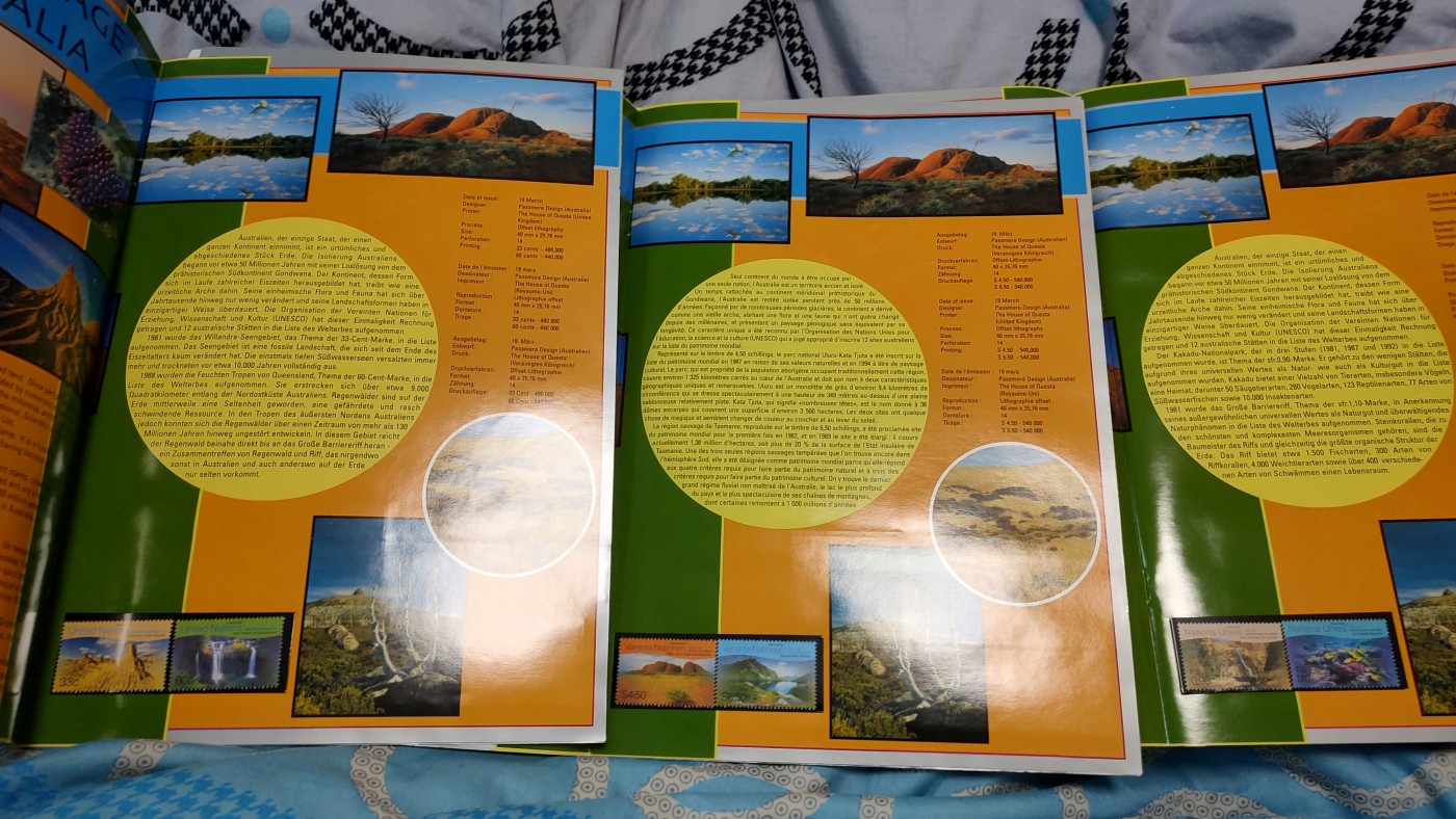 一月邮币社第四期拍卖国际邮票专场 1999年联合国年册3本