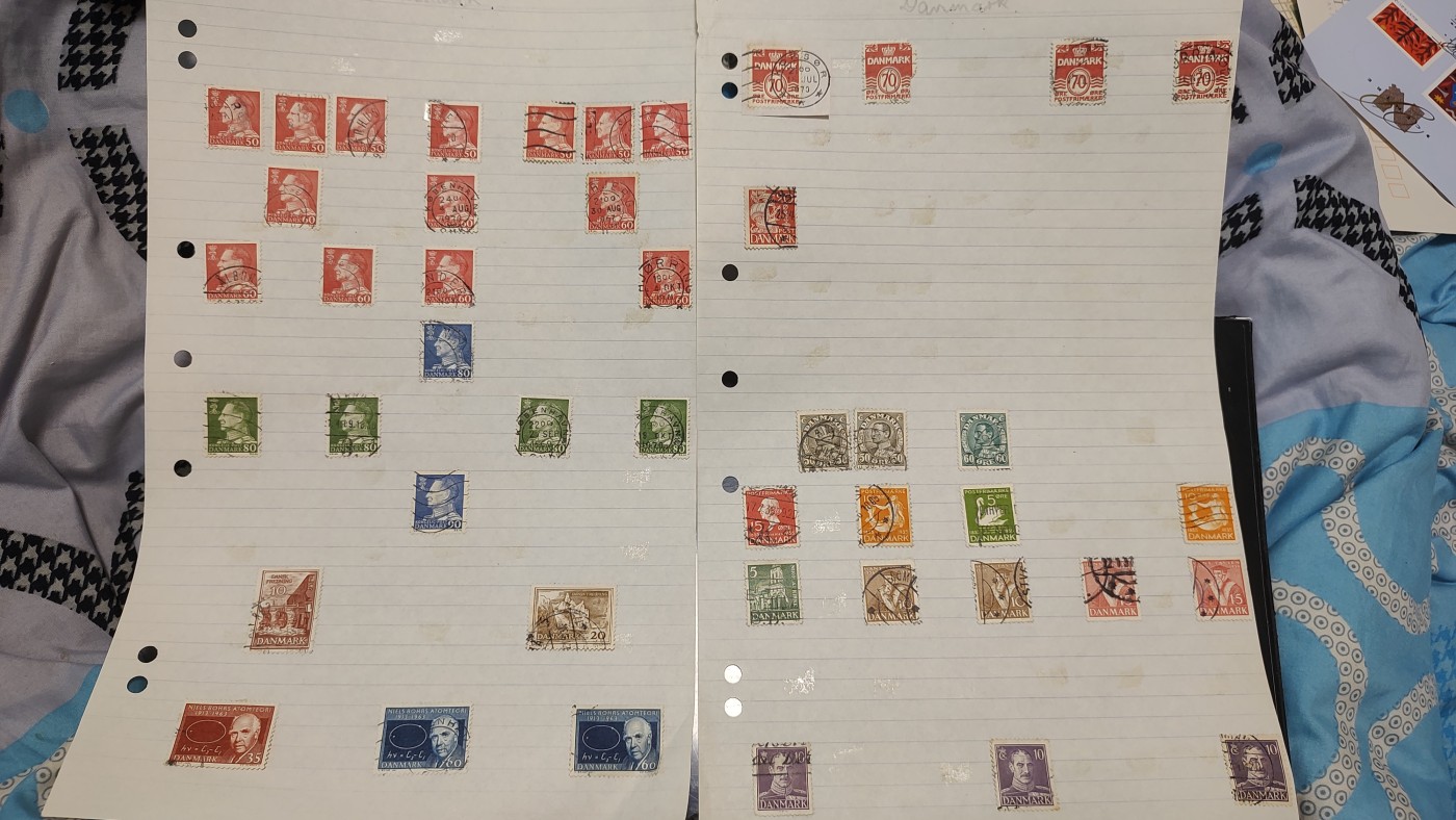 一月邮币社第四期拍卖国际邮票专场 老丹麦信销220多枚