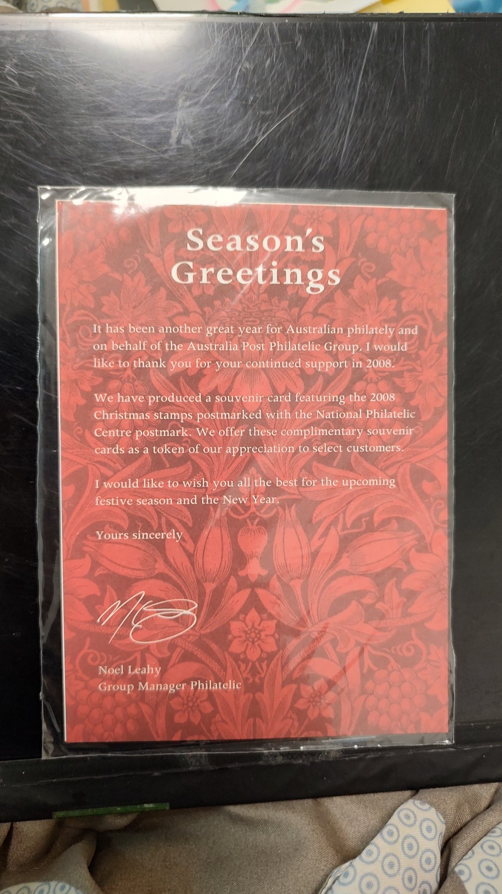 一月邮币社第四期拍卖国际邮票专场 2008年澳大利亚套票首日卡