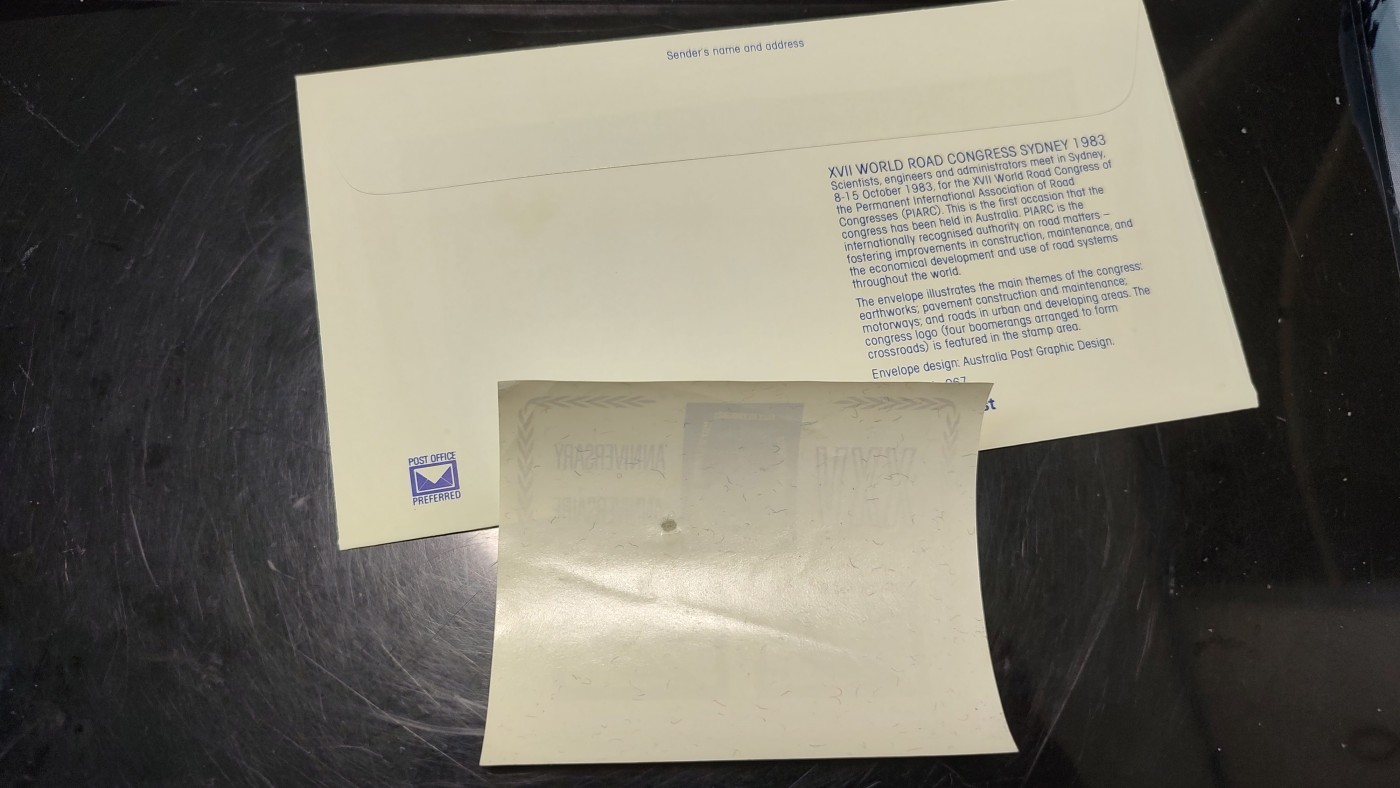 一月邮币社第四期拍卖国际邮票专场 1993年澳大利亚城建首日封和联合国小型张