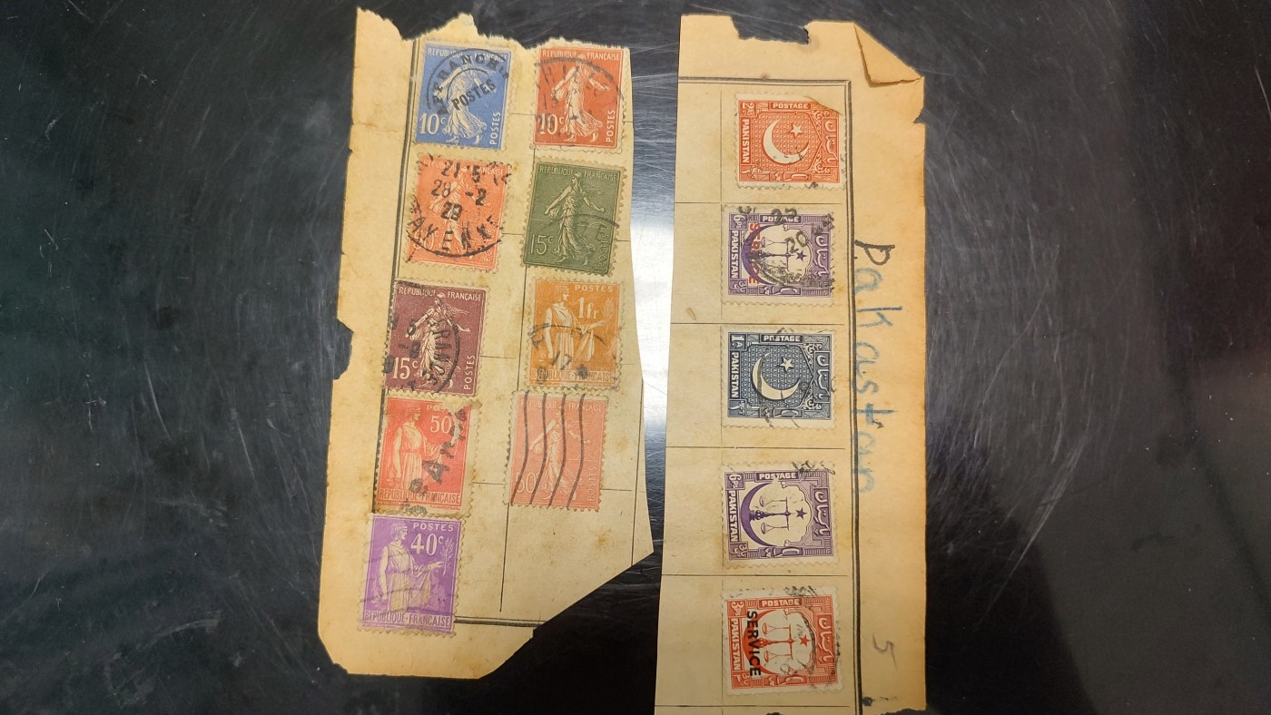 一月邮币社第四期拍卖国际邮票专场 土耳其法国老信销两版