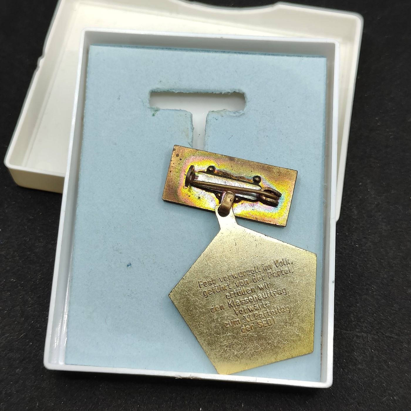 全场0元起拍 第97期 咸鱼国勋章拍卖专场 10月8日（周日）下午6：00开始 东德史塔西国安中校SIEBENHÜHNER·Bruno获得 东德人民军建军30周年纪念章