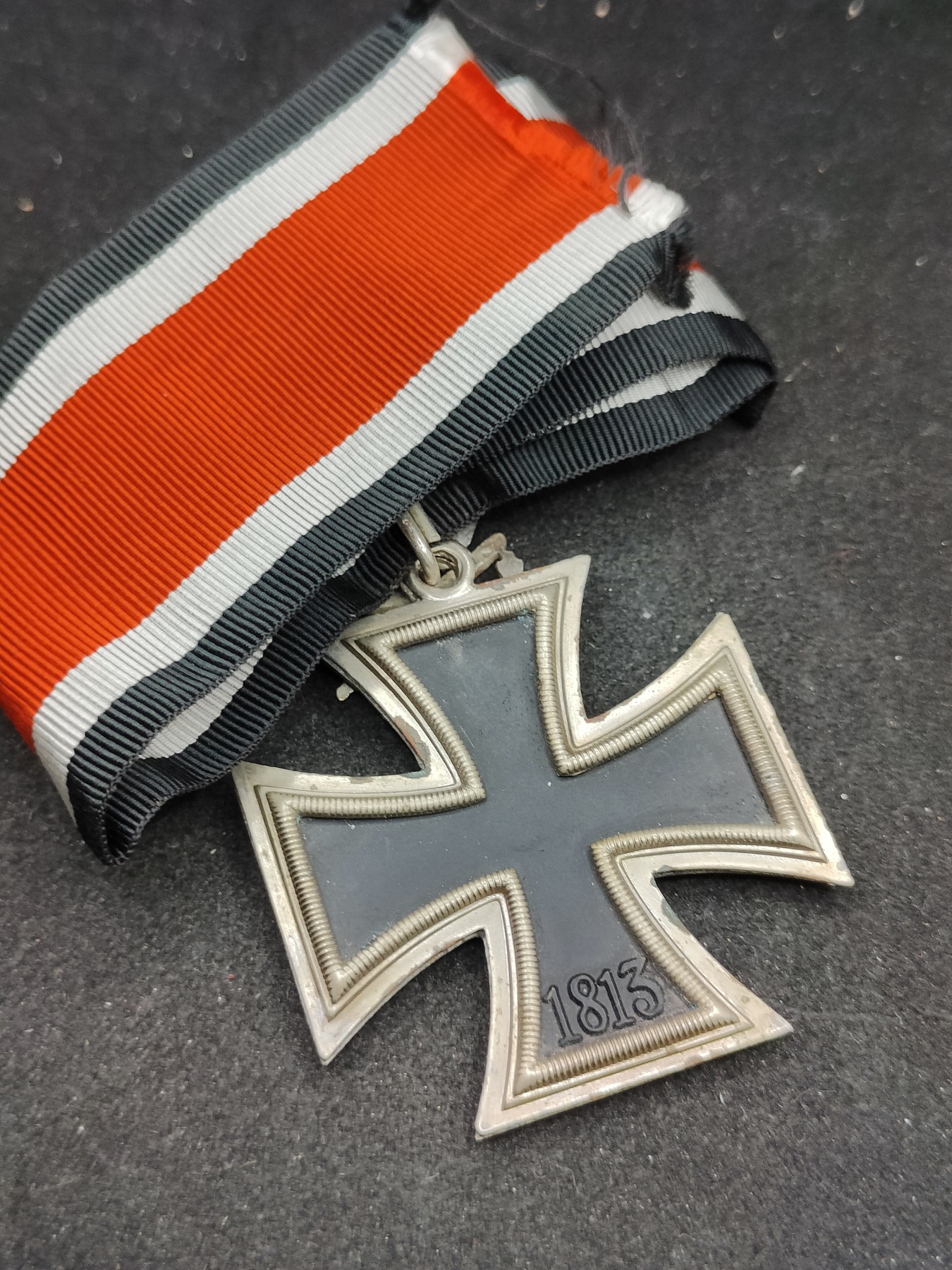 全场0元起拍 第97期 咸鱼国勋章拍卖专场 10月8日（周日）下午6：00开始 德国 RK 分体结构  57版双剑橡饰叶骑士铁十字勋章